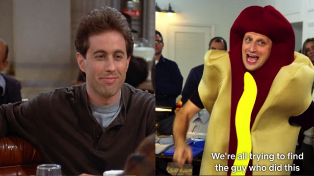Sam thinks Snez looks a little too much like Jerry Seinfeld.